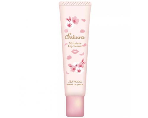 Увлажняющая сыворотка для губ Sakura Moisture Lip Serum, 10 г Аишодо (Aishodo) - Япония