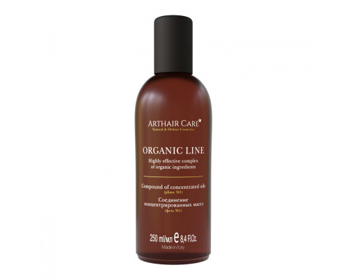 Соединение концентрированных масел для волос Arthair Care Organic Line Compound Of Concentrated Oils, 250 мл Артхейр Кэр (Arthair Care) - Италия