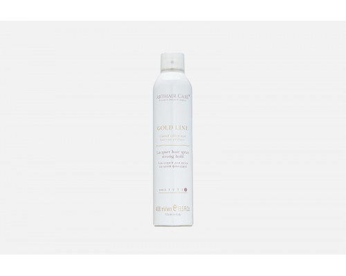 Лак‑спрей для волос сильной фиксации Arthair Care Gold Line Lacquer Hair Spray, 400 мл Артхейр Кэр (Arthair Care) - Италия