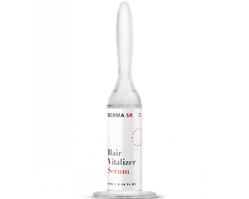 Профессиональная сыворотка для укрепления и роста волос Hair Vitalizer Serum, 5 х 4 мл Дерма СР (Derma SR) - Швейцария