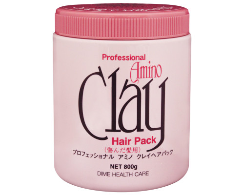 Маска для поврежденных волос на основе аминокислот и глины Dime Health Care Amino Clay Hair Pack, 800 г Дайм Хелс Кэр (Dime Health Care) - Япония