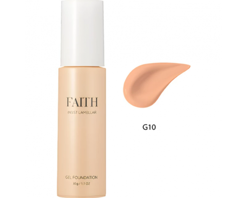 Ламеллярный тональный гель для лица N Фейс Инсист, G10 / Faith Insist Lamellar Gel Foundation N G10, 30 г Фейт (Faith) - Япония