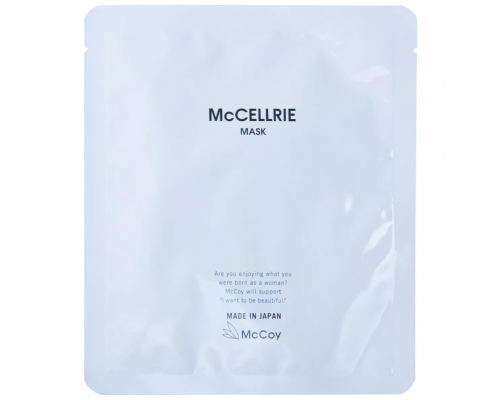 Маска для лица на основе биоцеллюлозы McCELLRIE Mask, МакСелри, 4 шт. Маккой (McCoy) - Япония