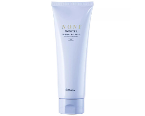 Минеральный моделирующий массажный гель для тела Non F Monster Mineral Balance Body Massage Gel, Нон Ф «Монстр», 250 г. Маккой (McCoy) - Япония