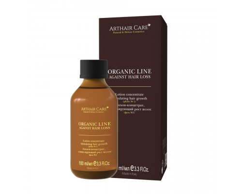 Купить Лосьон‑концентрат, стимулирующий рост волос Arthair Care Organic Line Lotion Concentrate Stimulating Hair Growth, 100 мл Артхейр Кэр (Arthair Care) - Италия в RATAMARA.shop Лосьон‑концентрат, стимулирующий рост волос Arthair Care Organic Line Lotion Concentrate Stimulating Hair Growth, 100 мл Артхейр Кэр (Arthair Care) - Италия