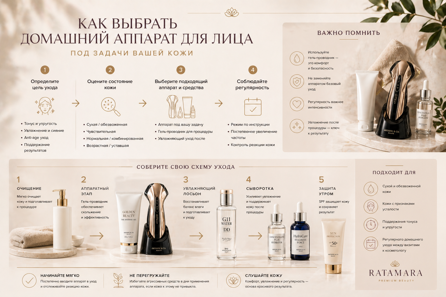 Как выбрать домашний аппарат для лица и гель-проводник для процедуры